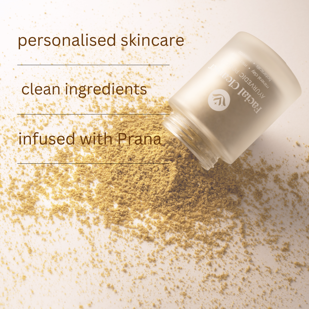 Ayurvedic Facial Cleanser, Exfoliant Mask